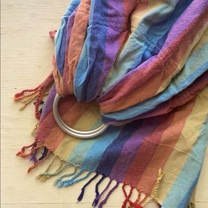 Hip Baby Ring Sling Wrap - Rainbow
